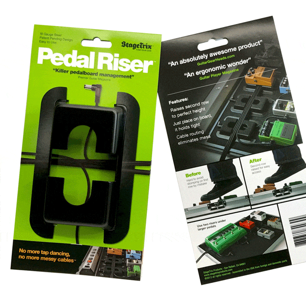 Pedal Riser Quality Guitar