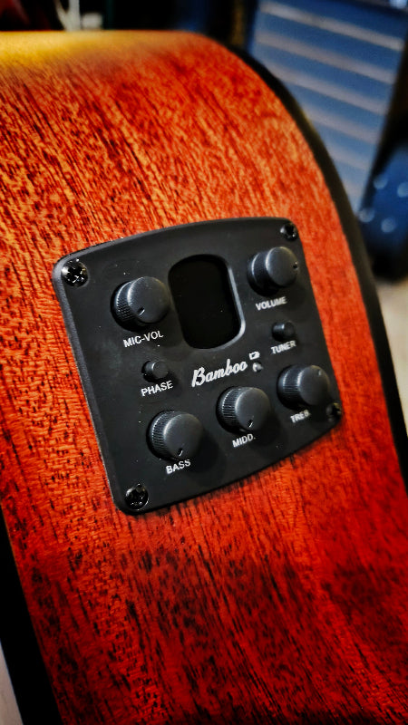 Guitarra Electroclásica Balance Mahogany 39 + Funda Acolchada