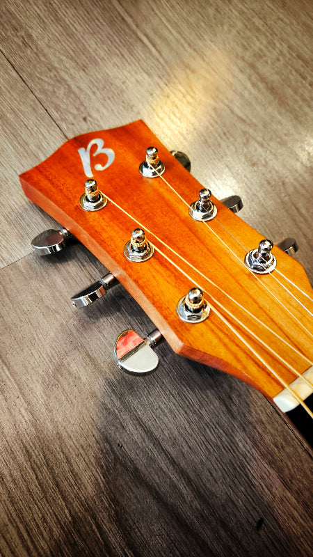 Guitarra Electroacústica Bamboo Vision Koa 38″ + Funda Acolchada