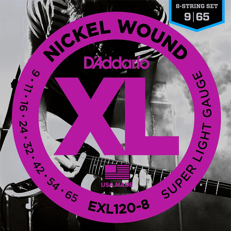 Daddario EXL1208 9-65 8 String