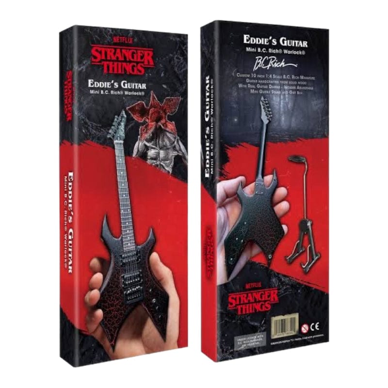 Axe Heaven Official Stranger Things® Eddie's Guitar B.C. Rich® NJ Warlock® Axe Heaven Coleccionables