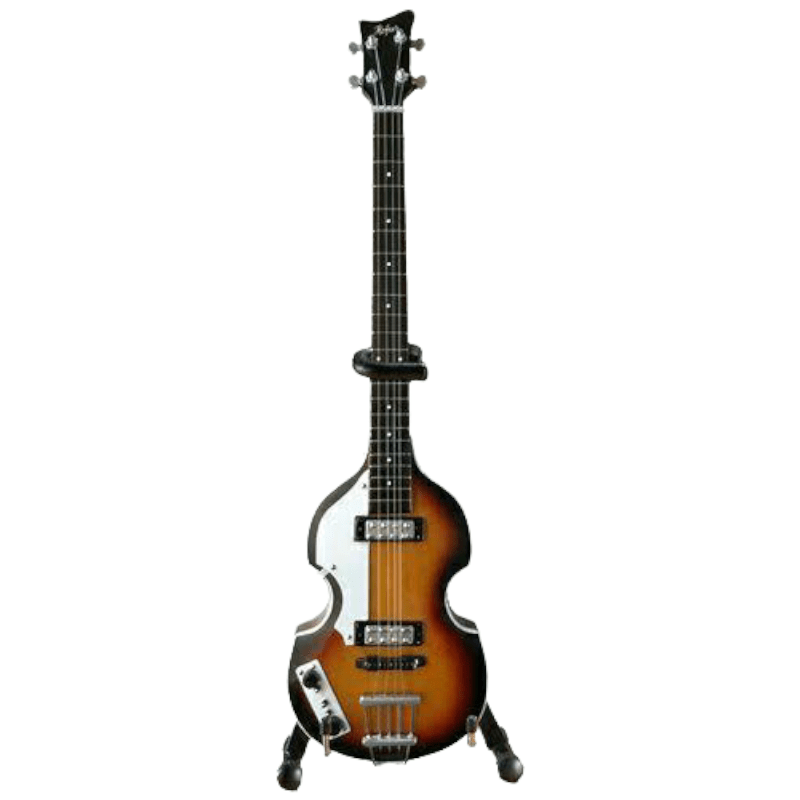 Axe Heaven Paul McCartney Original Violin Bass Miniature Guitar Replica - Fab Four Axe Heaven Coleccionables
