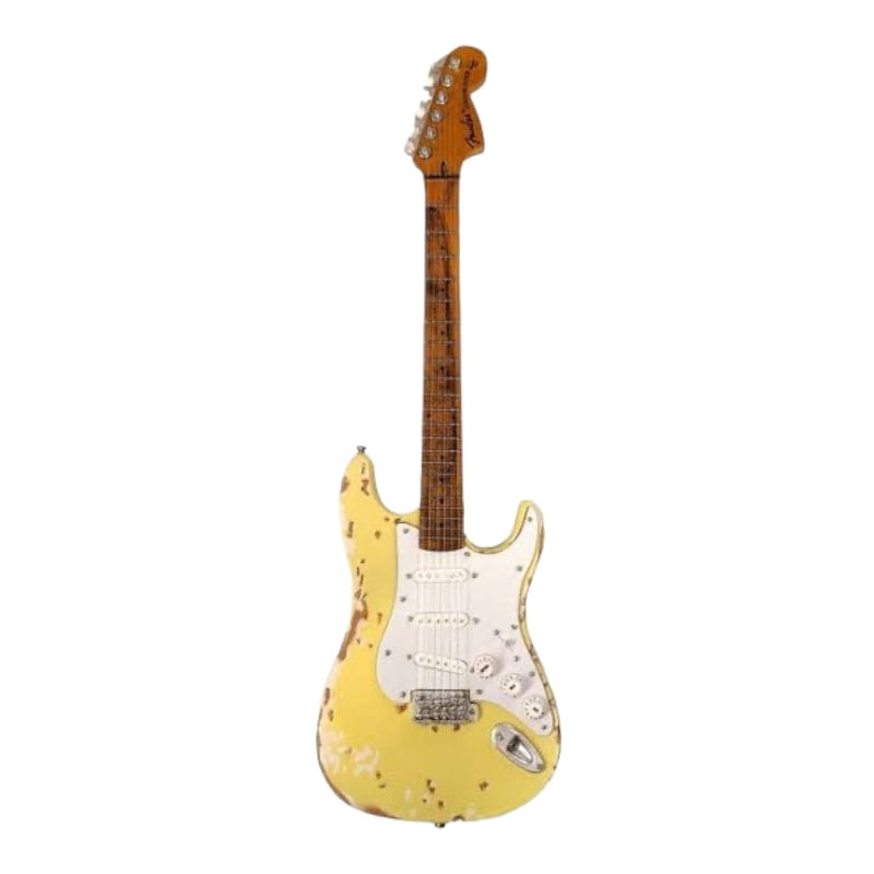 Axe Heaven Yngwie Malmsteen Fender™ Strat™ Heavy Worn Olymic White Finish Axe Heaven Coleccionables