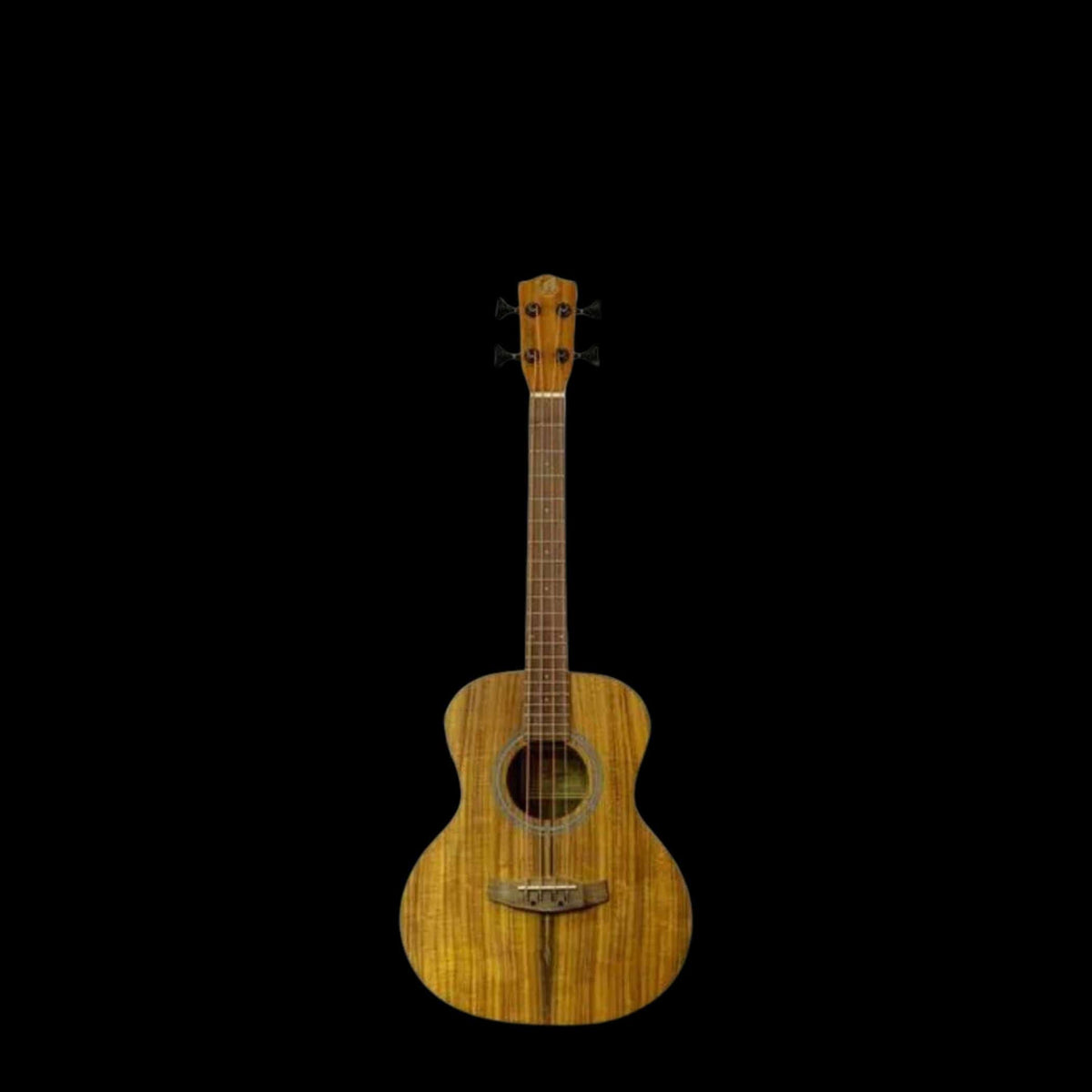 BAMBOO Bajo Electroacústico Koa 38&quot;- Incluye Funda Acolchada Bamboo Guitarra Electroacustica