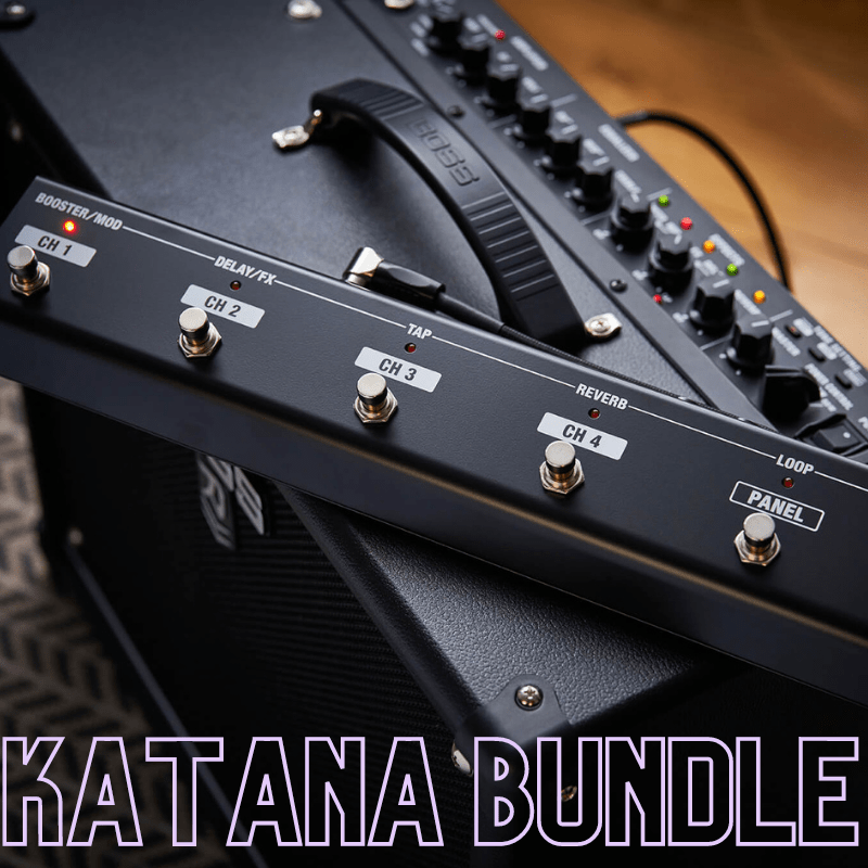 Katana 50EX + GA FC BUNDLE Boss Amplificador Guitarra Electrica