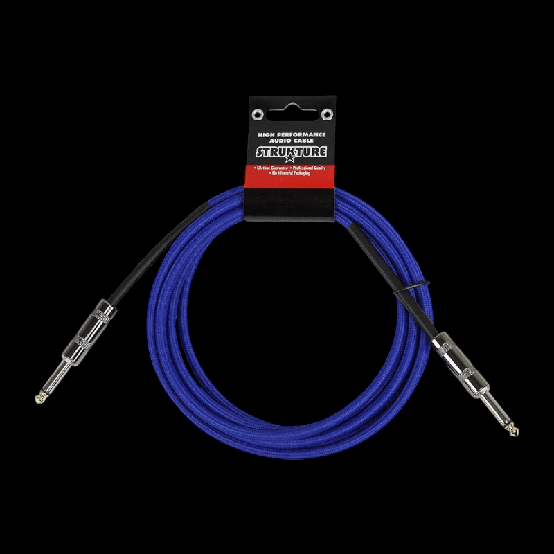 Cable de instrumento Strukture 10ft Blue Strukture Cable de Instrumento