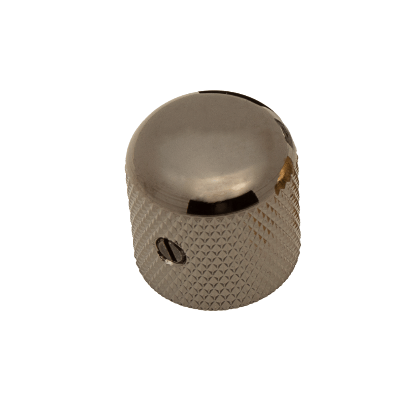 Knob Gotoh Dome Set Screw Knurled for Grip 1/4 Solid Shaft Cosmo Black CE Distribution Refacciones