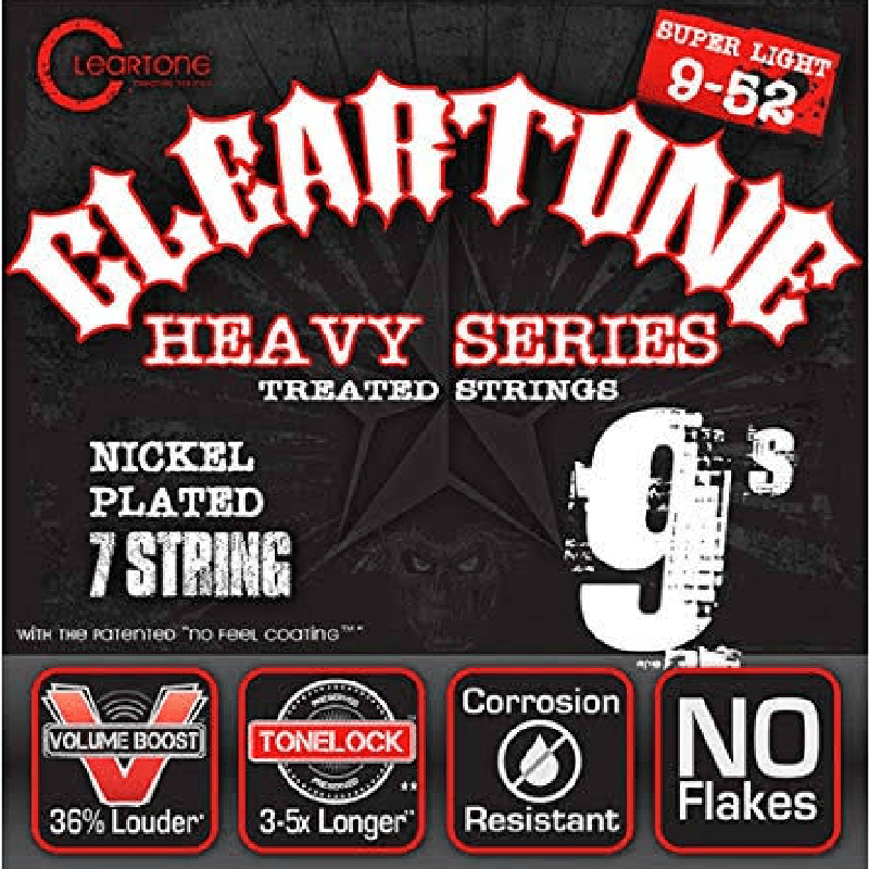Cleartone Heavy Series 09-52 Cleartone Cuerdas Guitarra Electrica