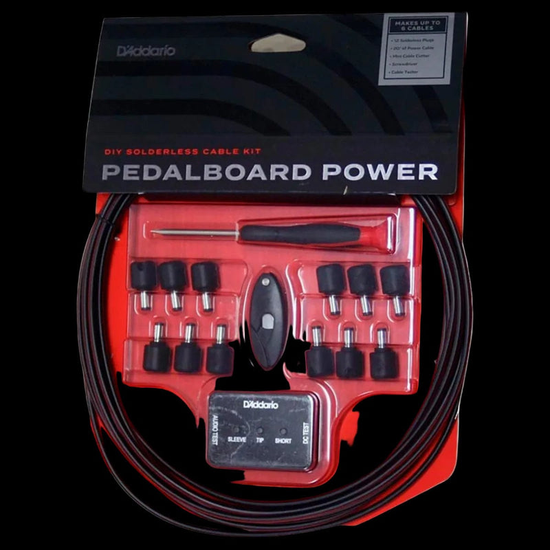 Daddario DIY Solderless POWER cable Kit Quality Guitar