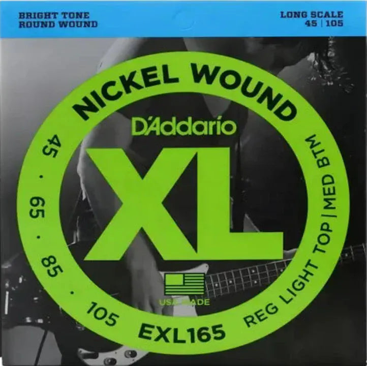 Daddario  EXL165  45-105 Daddario Cuerdas para Bajo