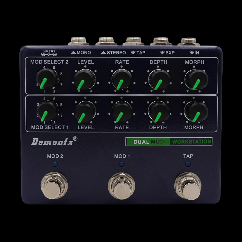 Demon FX Dual Mod Workstation Demon FX Efecto de Guitarra modulation