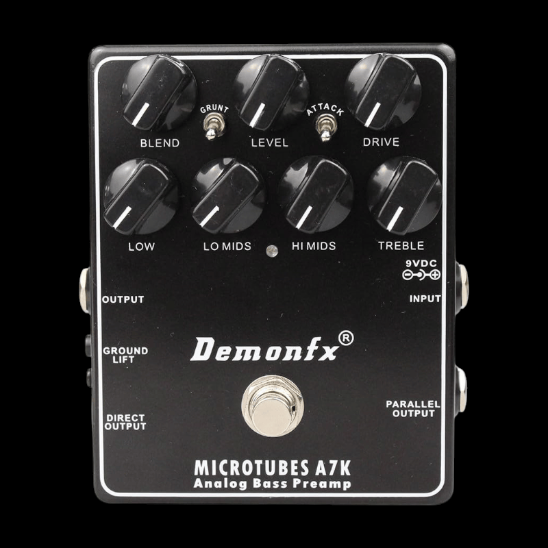 Demon FX Microtubes A7K Demon FX Preamp para Bajo