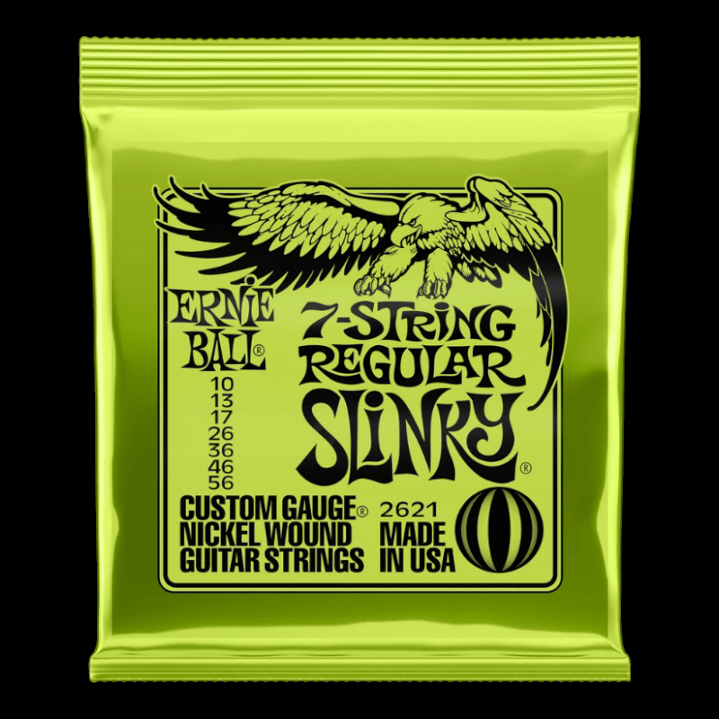 Ernie Ball 7 string Regular Slinky 10-56 Ernie Ball Cuerdas Guitarra Electrica