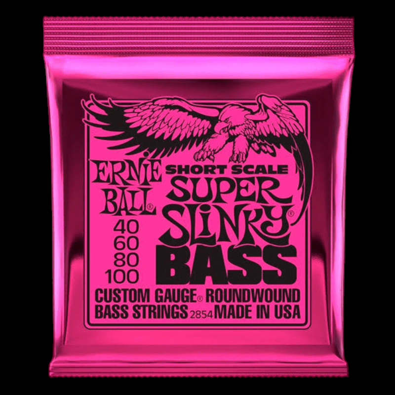 Ernie Ball Regular Slinky 40-100 Short Scale Ernie Ball Cuerdas para Bajo