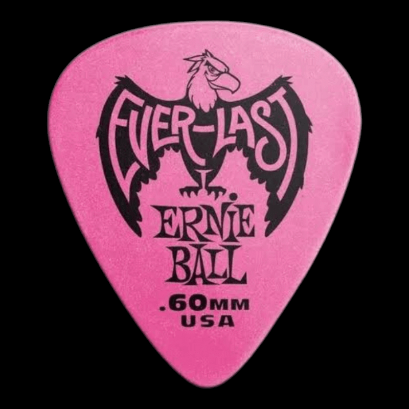 Ernie Ball Everlast .60mm Rosa Ernie Ball Plumillas