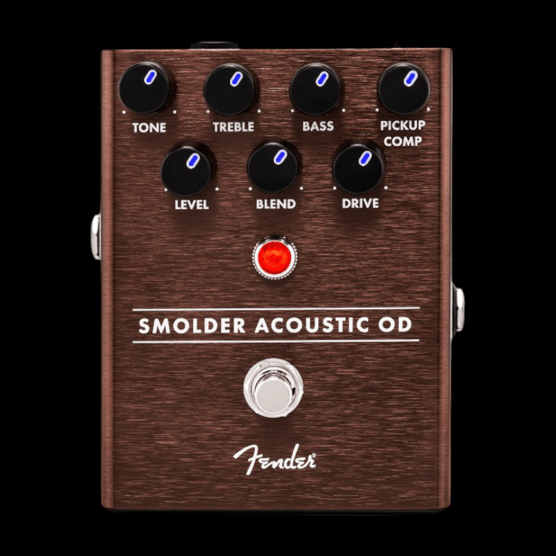 Fender Smolder® Acoustic Overdrive Fender Efecto de Guitarra Overdive