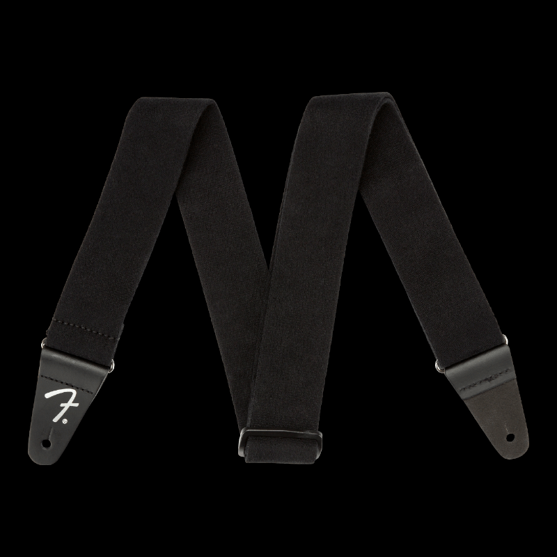 SuperSoft Strap, Black, 2&quot; Fender Straps