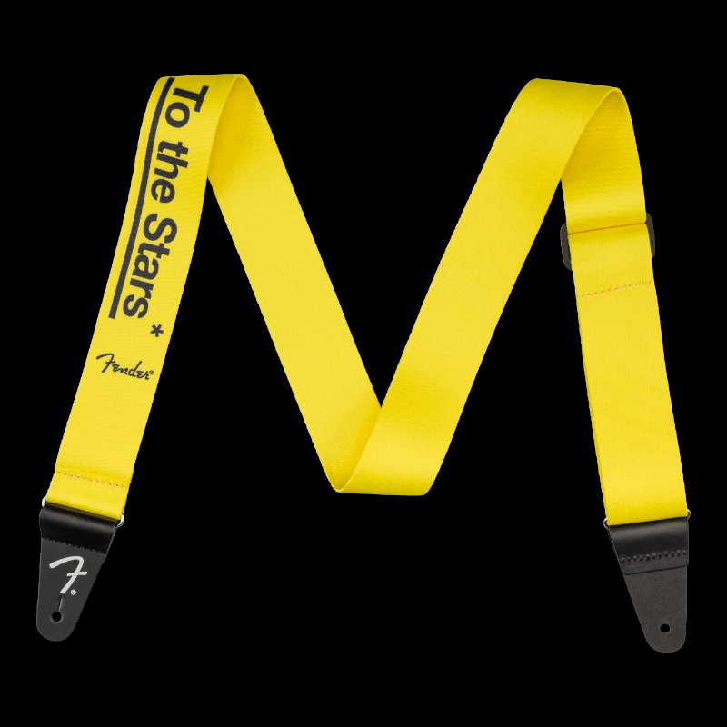 Fender  Tom DeLonge To The Stars Strap, Graffiti Yellow Fender Straps