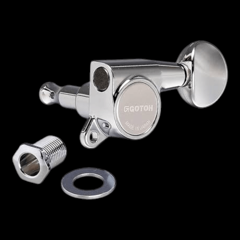 Maquinaria Gotoh Guitarra Electrica SG381 Chrome 6L Gotoh Maquinaria Guitarra