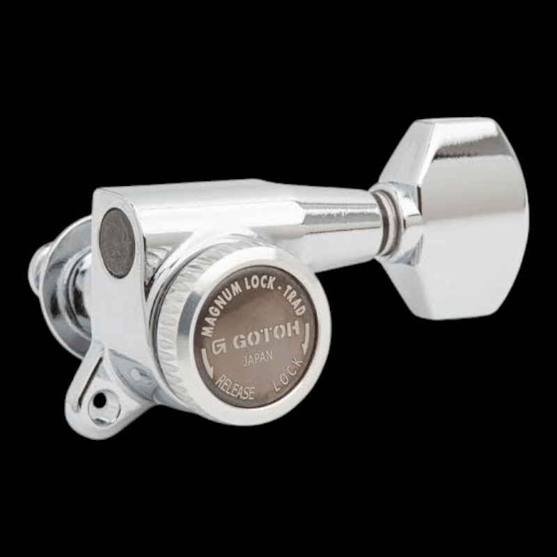 Maquinaria Gotoh Guitarra Electrica SG381 MG T Chrome 6L Gotoh Maquinaria Guitarra