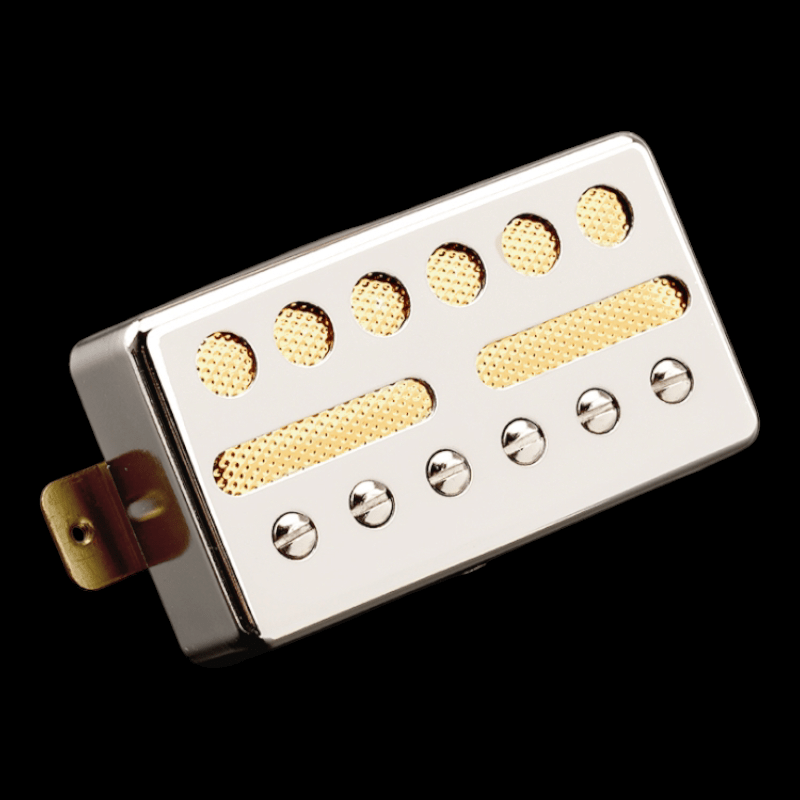 Pastilla GFS -Bridge -KP Gold Foil Humbucker Ferrite, Chrome - Kwikplug™ Ready GFS Pastillas Guitarra Electrica