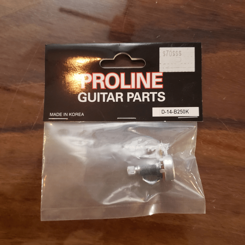 Proline Mini Potenciometro Corto 250K Volumen Proline Refacciones