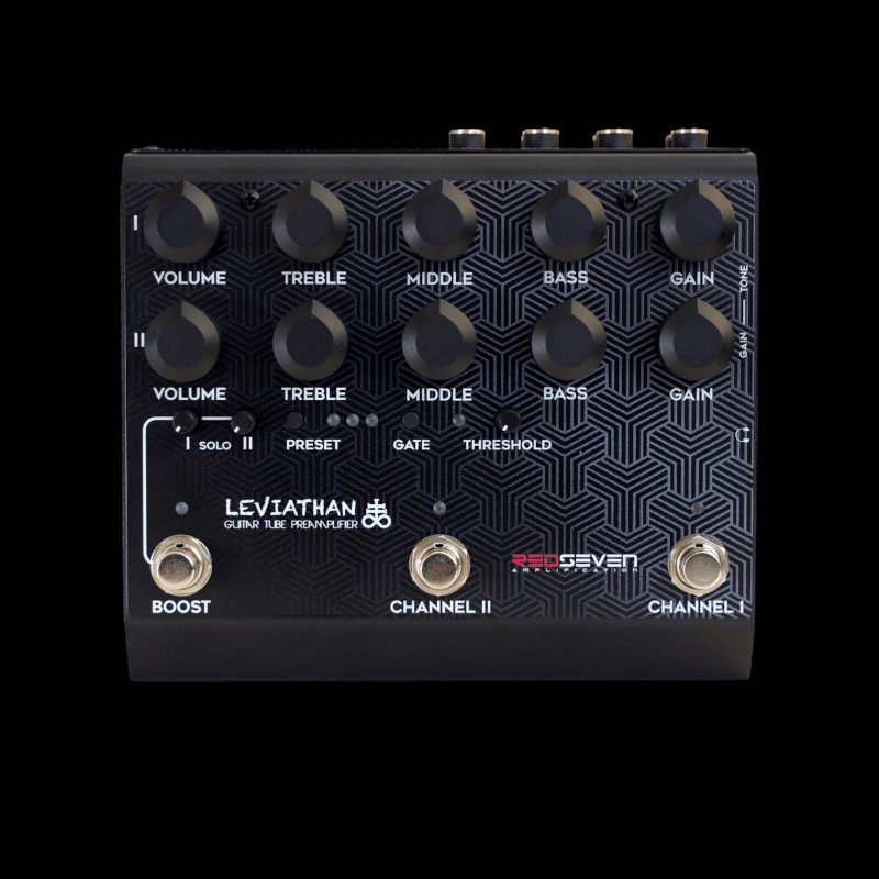 Red Seven Amplification  Leviathan Preamp Pedal Red Seven Amplification Amplificador de guitarra