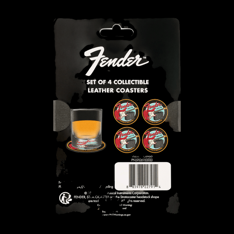 Set de posavasos Guitarras y Amplificadores Fender™ 1946 Fender Coleccionables