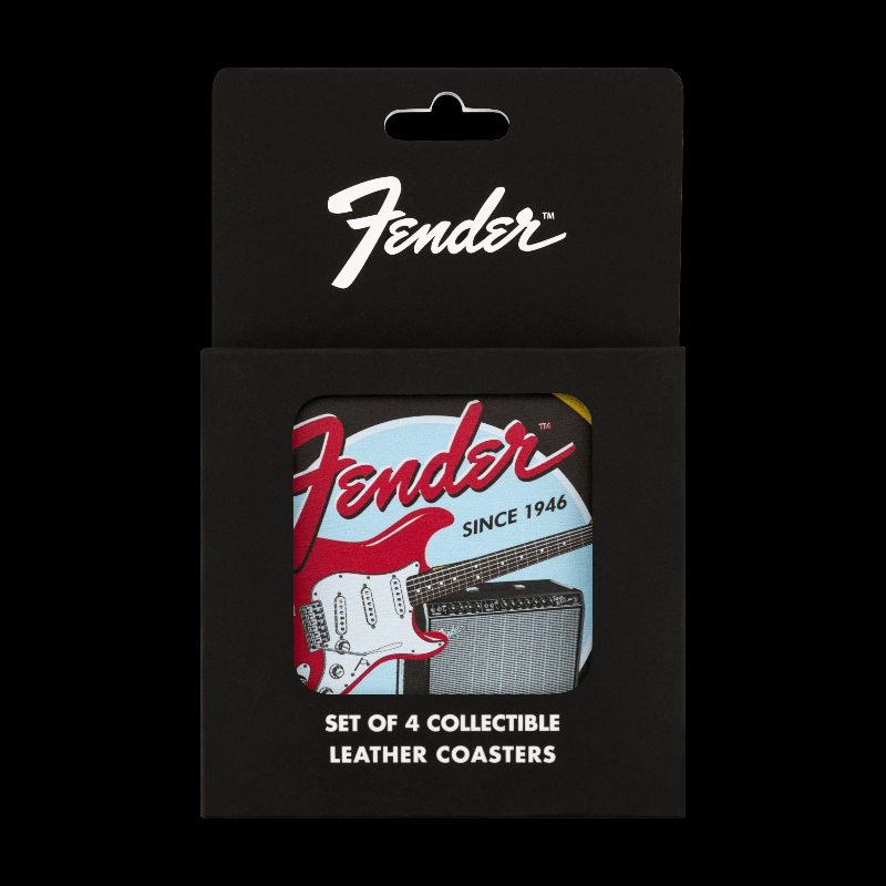 Set de posavasos Guitarras y Amplificadores Fender™ 1946 Fender Coleccionables