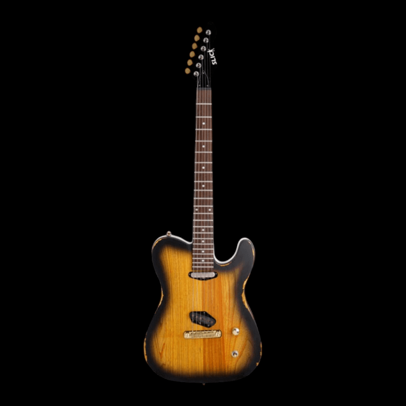 SLICK SL50 Aged Sunburst Relic Slick Guitarra Electrica