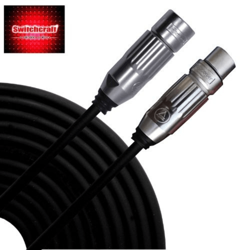 Cable XLR Solcor Switchcraft 1m Solcor Cable de Microfono