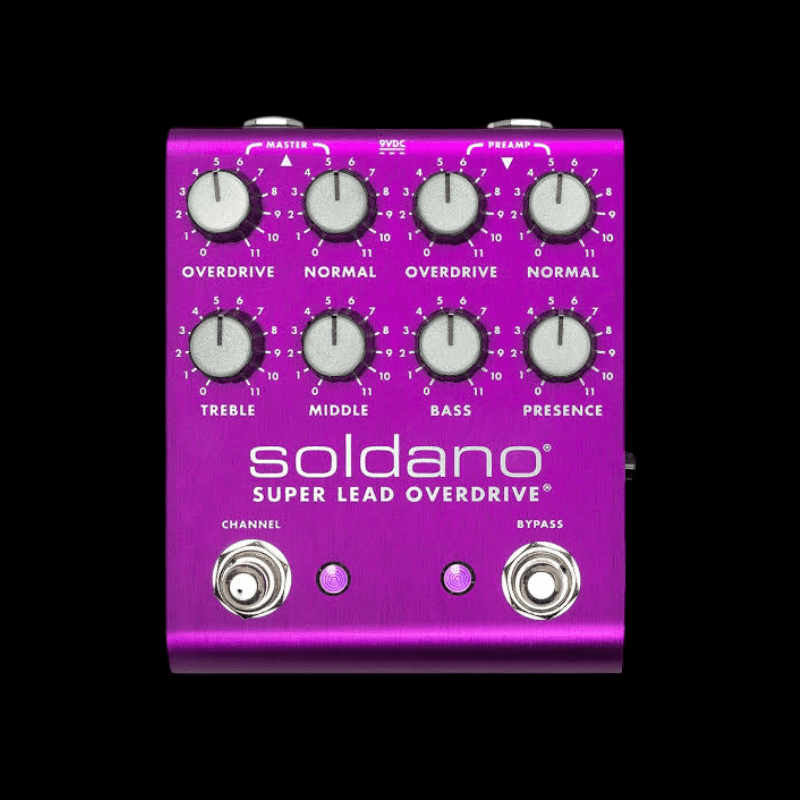 Soldano SLO Plus Overdrive Custom Purple- Preventa Soldano Efecto de Guitarra : Overdrive