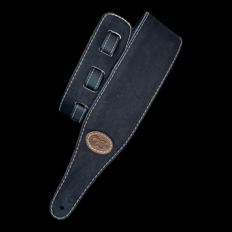Strap Bajo Gueerrero Piel Negro Gueerero Straps