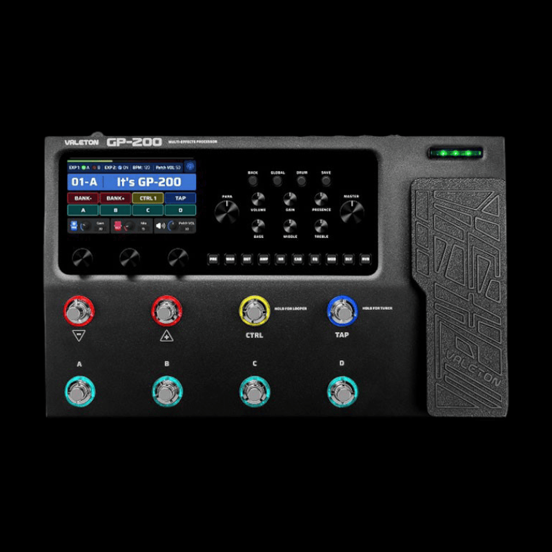 Valeton GP-200 Valeton Efecto de Guitarra Multiefecto